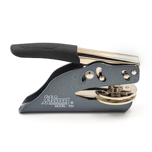 EMBOSSING STAMP With your logo/motif, individually personalized, embossing pliers personalized, book embossing & scrapbooking