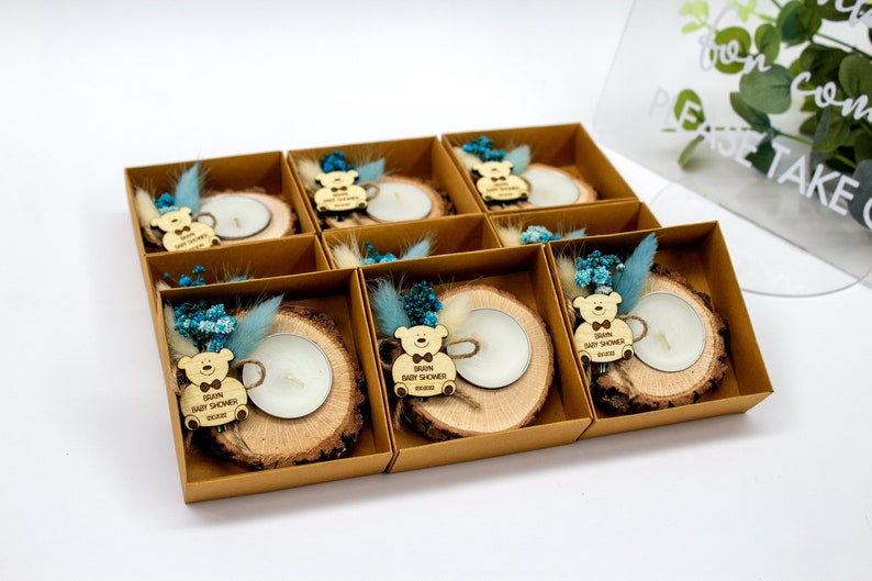 Bulk Baby Shower Candles Baby Shower Favors for Guests Etsy