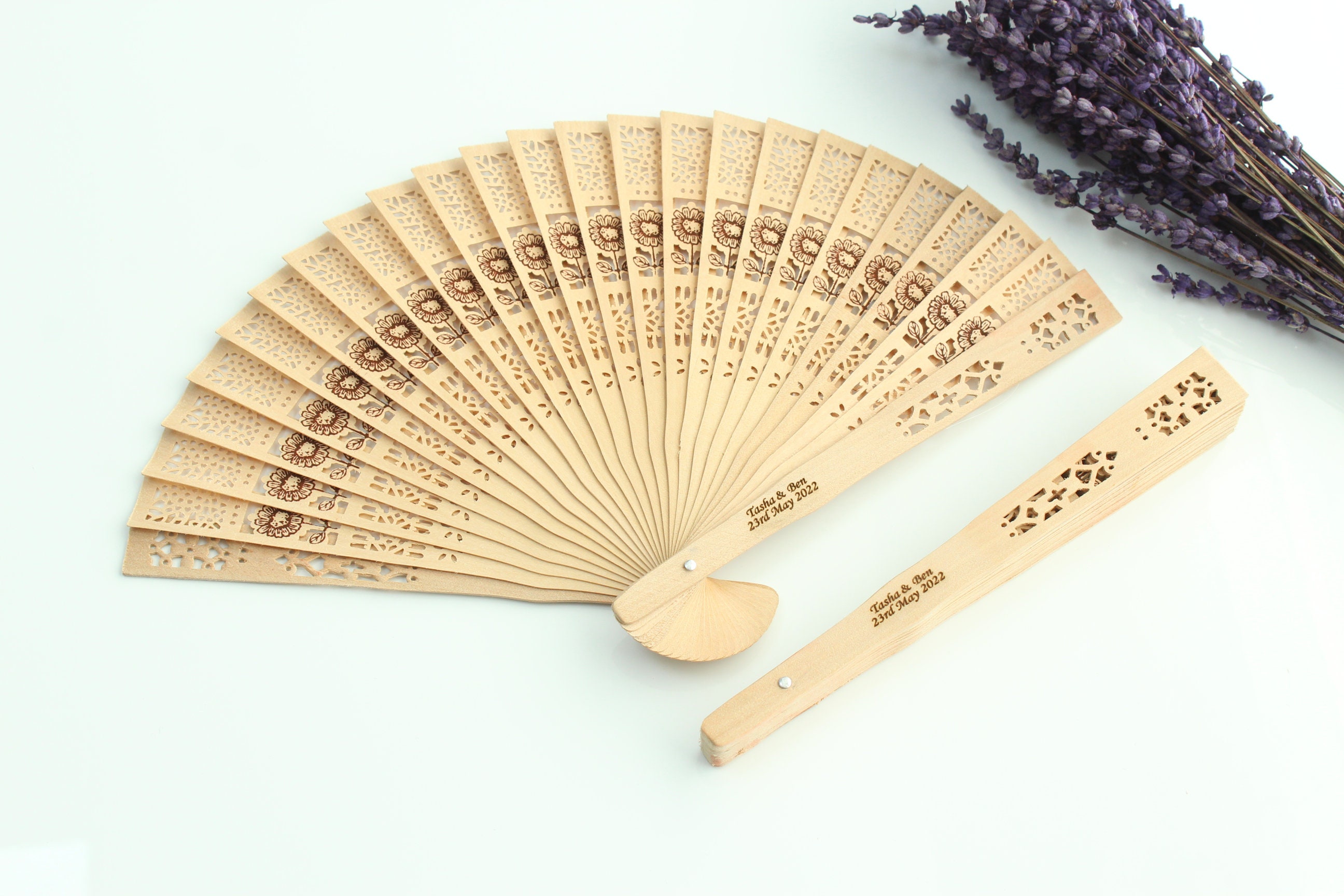 Bulk Wedding Fans Wedding Favors for Guests in Bulk Custom Etsy Canada