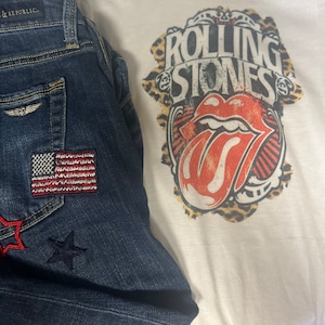 Stones “Vintage” look Rolling Stones Shirt