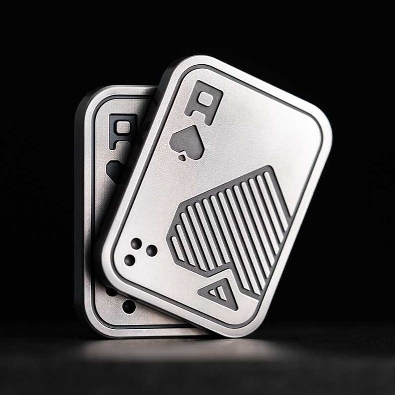 LAUTIE Shuffle V2 Poker AA KK Slider Fidget Toy Stainless Etsy Australia