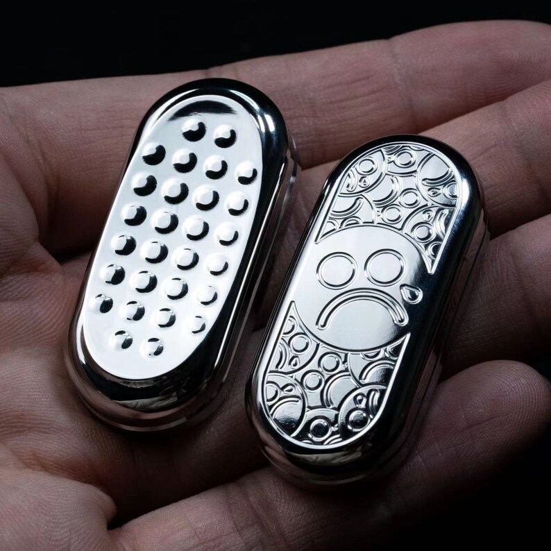 DZ Top Mechanical Fidget Slider Toy EDC Metal Stress Relief Etsy