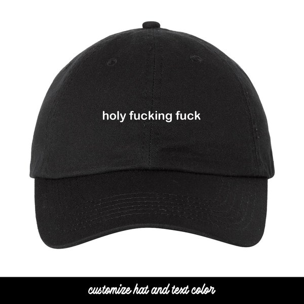 Holy Fucking Fuck - Adam Levine - Embroidered Cap