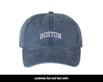Boston - City - Embroidered Cap