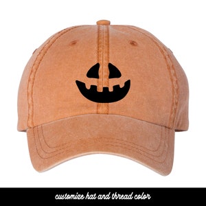 Happy Jack-o-Lantern - Spooky Season - Embroidered Cap