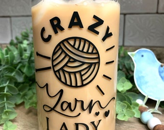 Beer Can Glass, Dad Beer Can Glass, Iced Coffee Glass, Iced Coffee Cup – JL  Woodworking & Designs