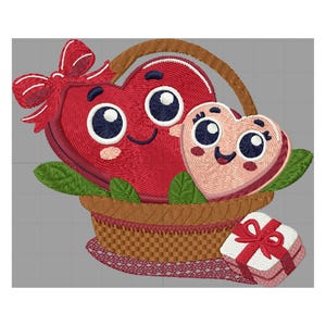 Embroidery design Valentines, Machine embroidery file, Instant download