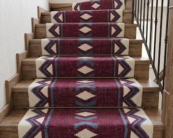 Handwoven Modern Wool Runner Rug 2x18 FT, Kilim Entryway & Kitchen Decor, Reversible Flatweave Hallway Rug, Vibrant Bohemian Style