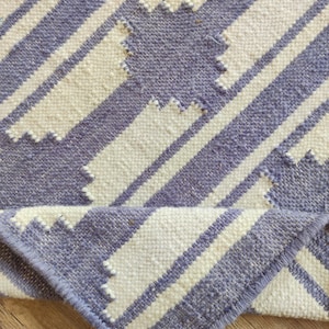 Geometric Wool Area Rug, Handwoven Modern Flatweave Area Rug, 5X8,6x9,8x10, Kilim Woven Wool Rug For Bedroom And living Room Rug