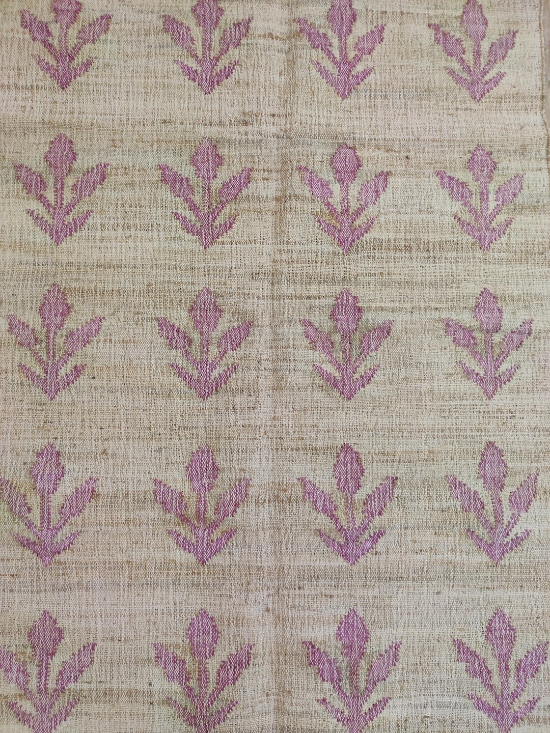 Jinky Rugs Natural Jute Pink Large Floor Kilim Area Rug, Custom Size Drawing Decor ...