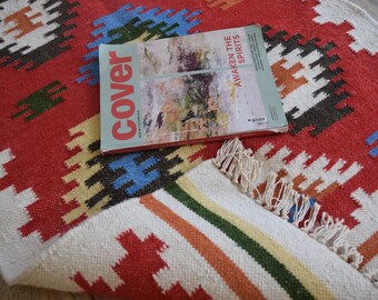 Alfombra de pasillo de lana tejida a mano, alfombra de pasillo Kilim, alfombra de lujo moderna, alfombra de área, alfombra de lana, alfombra de pasillo reversible, alfombra de pasillo de tamaño personalizado