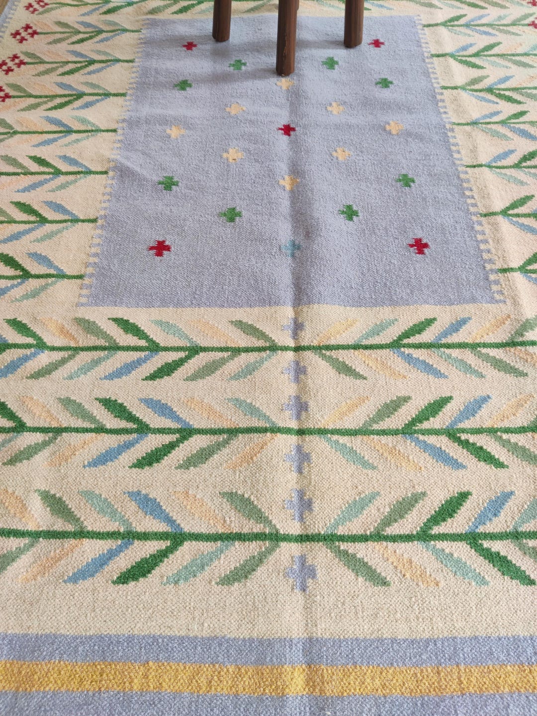 Maria Killam Rug Handwoven Wool Floral Kilim Rug, Bedroom, Living Room Indoor Rug ...
