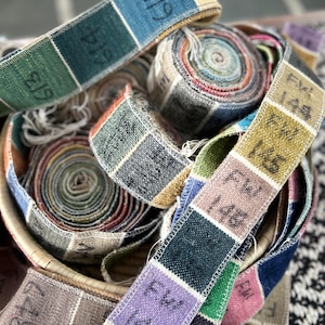Conjunto de 2 tablas de colores, 1 tabla de algodón y 1 tabla de lana, kit para diseñador de interiores