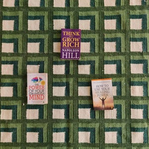 Modern Wool Rug, Luxury Wool Area Rug, Green Scandinavian Design Rug, Checkered Rug, Handwoven Flatweave Kilim Rug, 8X10 FT Wool Rug