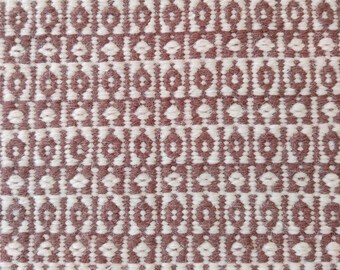 Handmade Brown Wool Rug, Geometric Flat Weave Area Rug, Outdoor & Home Decor, Custom Size Wool Rug for Living Room and Dining