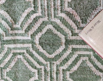 Handwoven Green Cotton Jute Rug, Geometric Jute Rug, Area Rug, Bohemian Decor Rug, Jute Rug 8x10, 6x9 Jute Rug, Kitchen Rug, Area Rug