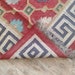 Handmade Wool Jute Rug, Greek Key Border Kilim Rug, Large 8x10ft ...