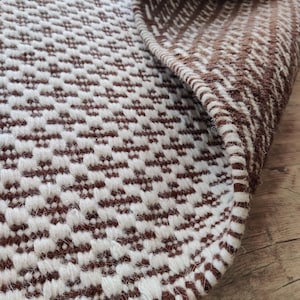 Geometric Handloom Wool Area Olive Green Wool Rug, Soft Wool Rug, Indoor And Outdoor Rug, Bohemian Rug, Wool Rug 8x10, 5X8, 6X9 FT Rug