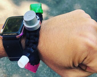 Graffiti Artist Tactical Cap Holder - 3D Printed Paracord Bracelet