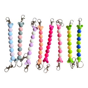 Minnie Ears Holder; Silcone Bead with Clasps image 5