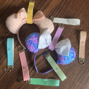 Minnie Ears Holder;Pastel Glitter Styles