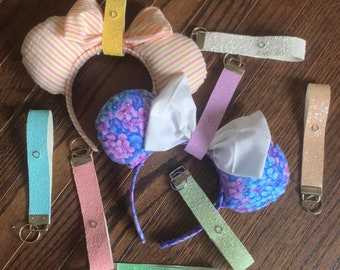 Minnie Ears Holder;Pastel Glitter Styles