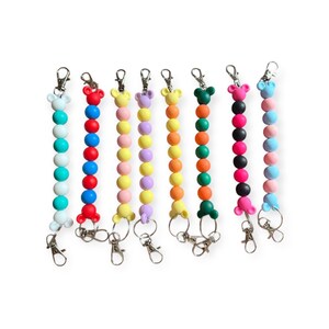 Minnie Ears Holder; Silcone Bead with Clasps image 6