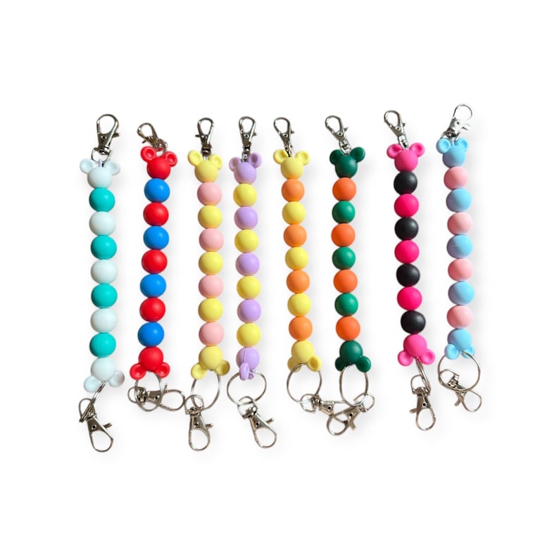 Minnie Ears Holder; Silcone Bead with Clasps image 6