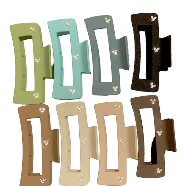 Mickey Claw Clips Etsy