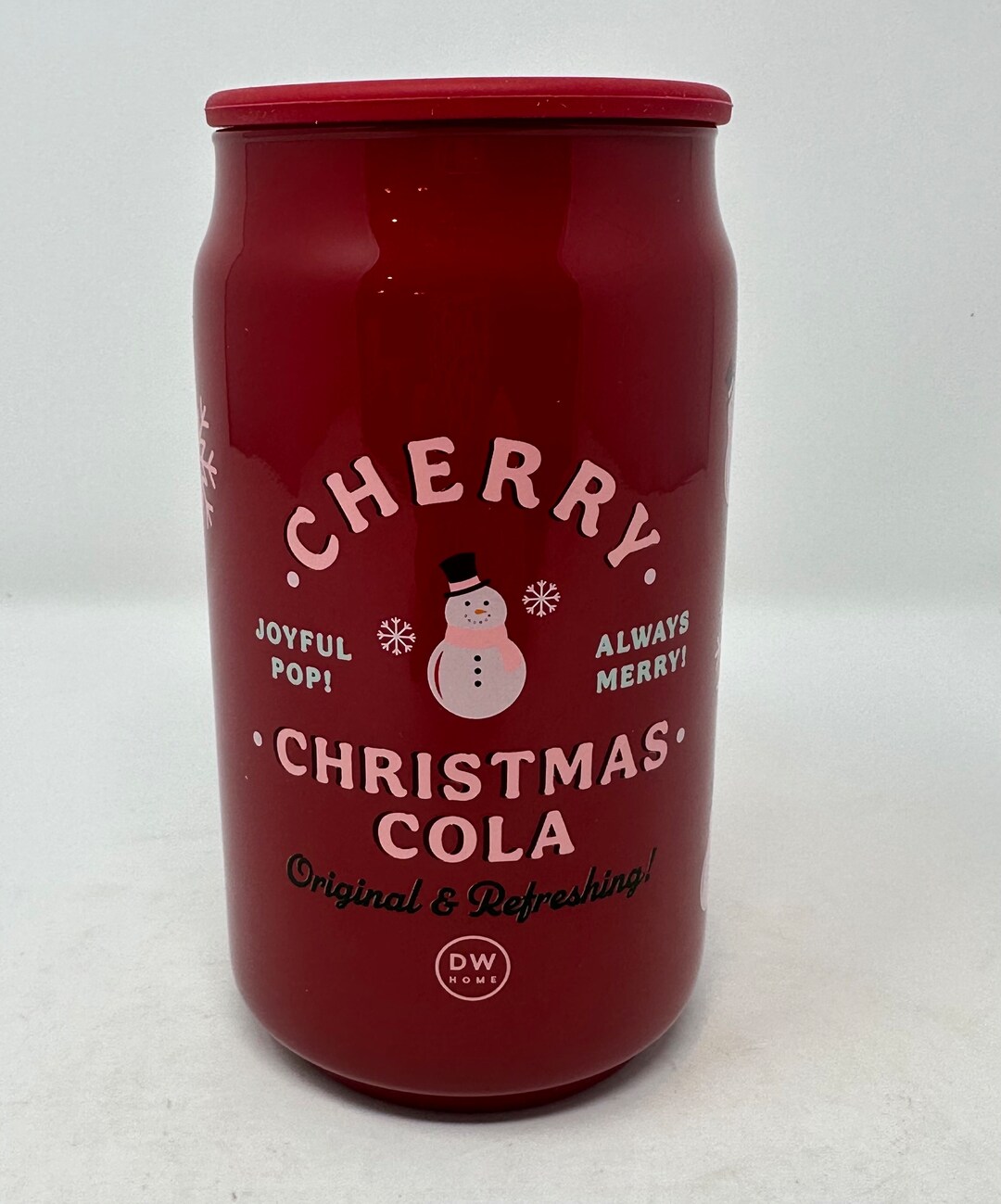 DW Home Cherry Christmas Cola Candle, Cola Candle, Soda Pop Christmas