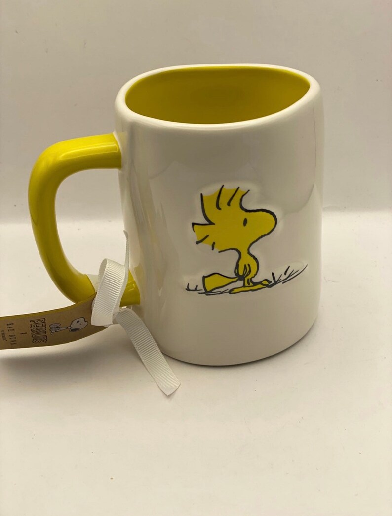 Rae Dunn Peanuts WOODSTOCK Mug Snoopy Peanuts Collection Etsy