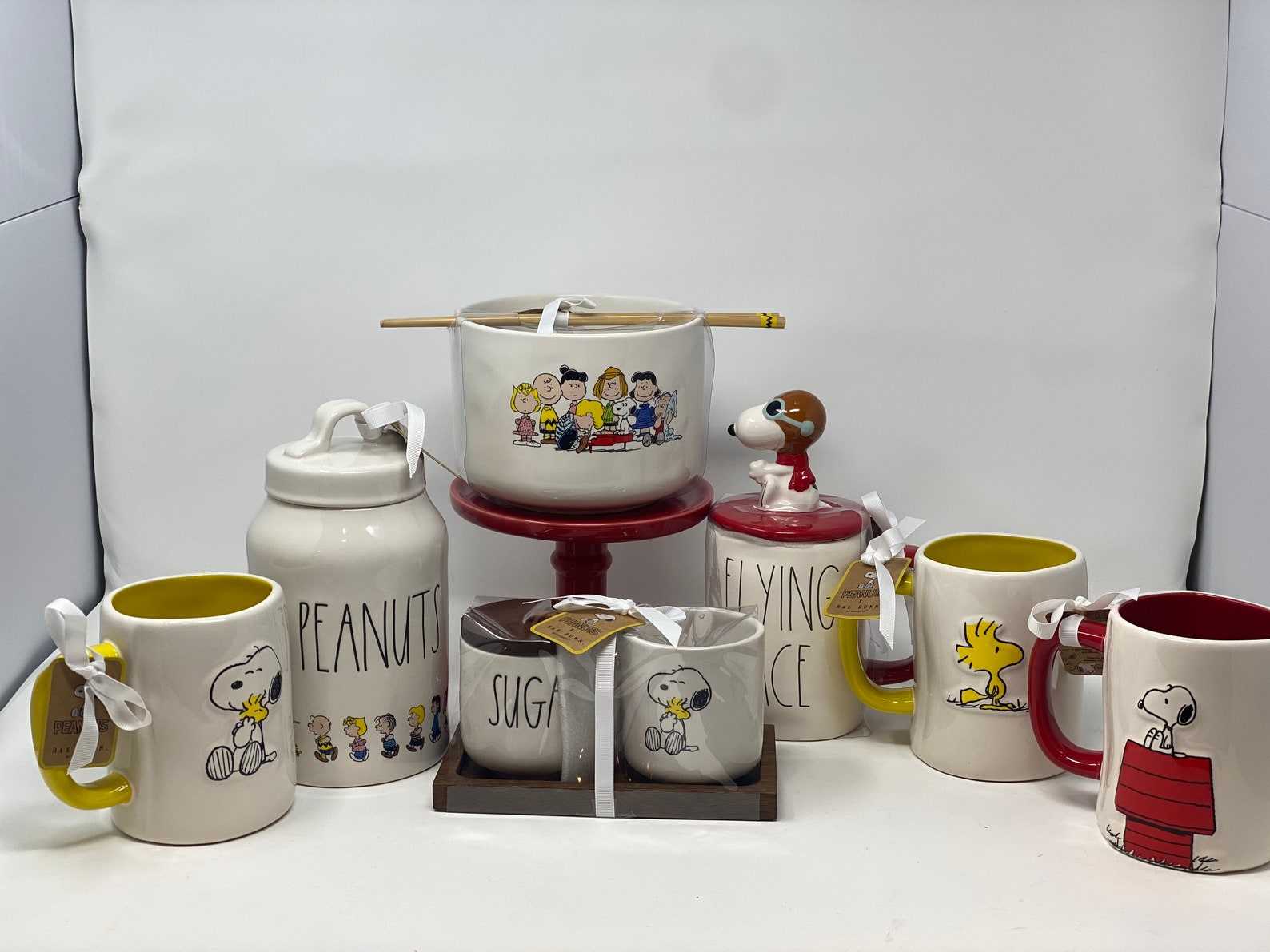 Rae Dunn Peanuts WOODSTOCK Mug Snoopy Peanuts Collection Etsy