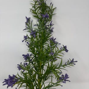 28 Inch Purple Lavender Stem, Summer Floral, Greenery, Wreath Supplies, Flower Arranging, NEW