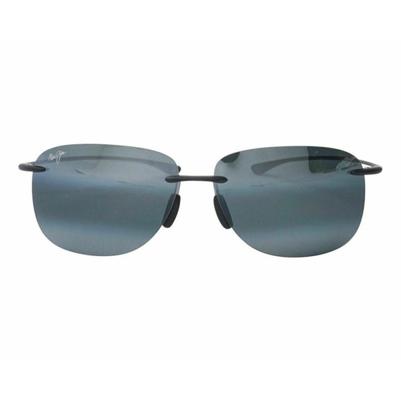 NEW Maui Jim Hikina 445-11M Matte Grey Frame / Ne… - image 2