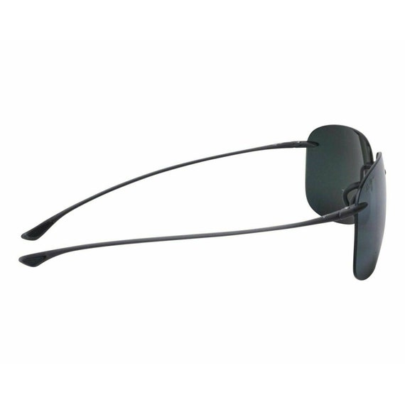 NEW Maui Jim Hikina 445-11M Matte Grey Frame / Ne… - image 3