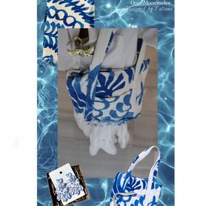 Kolczyki Mykonos Tile: ręcznie malowane kolczyki z gliny polimerowej zdjęcie 4