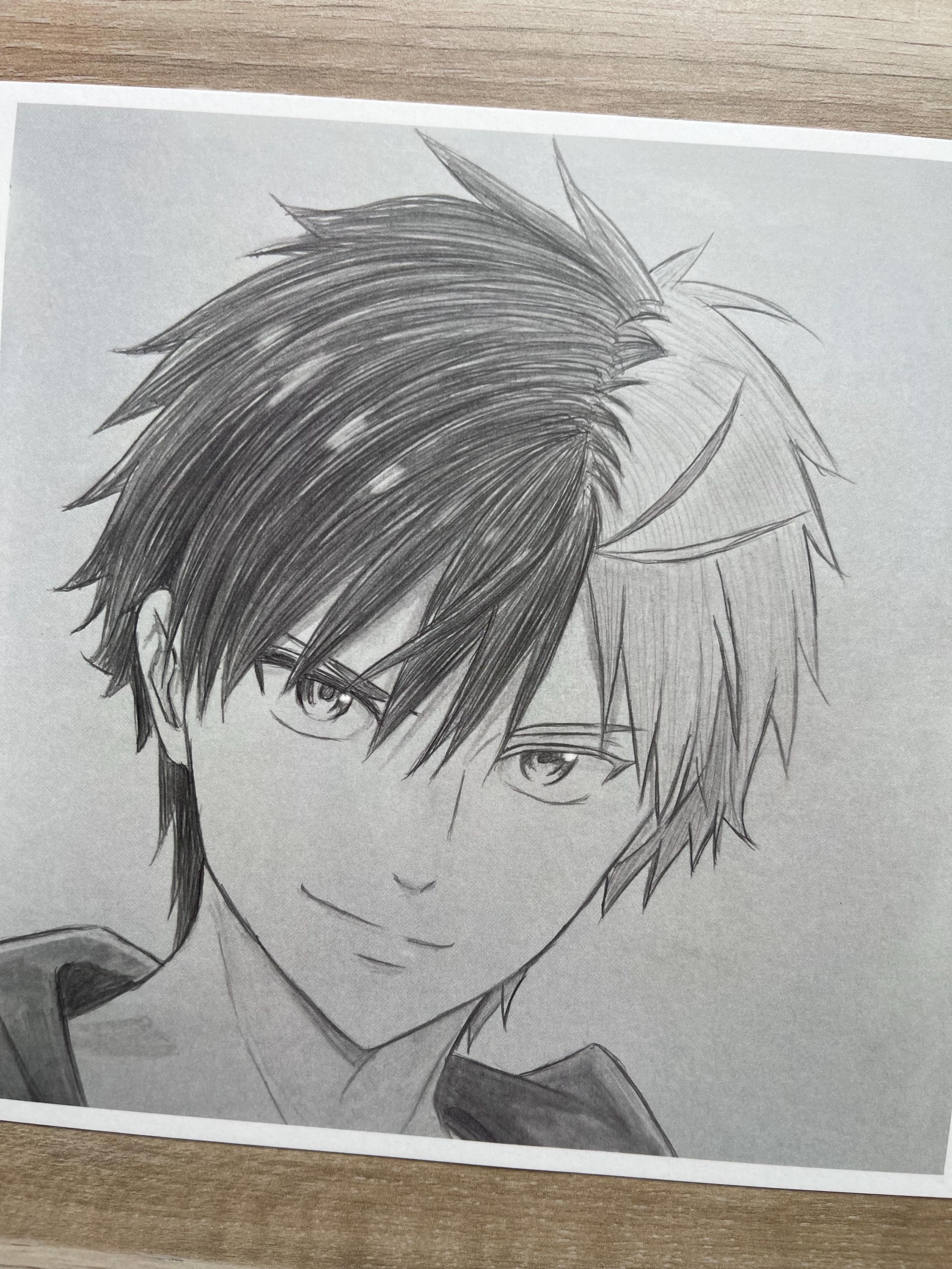 HARURUNページ Haruka Sakura - Sketch Print 21x21cm - Etsy