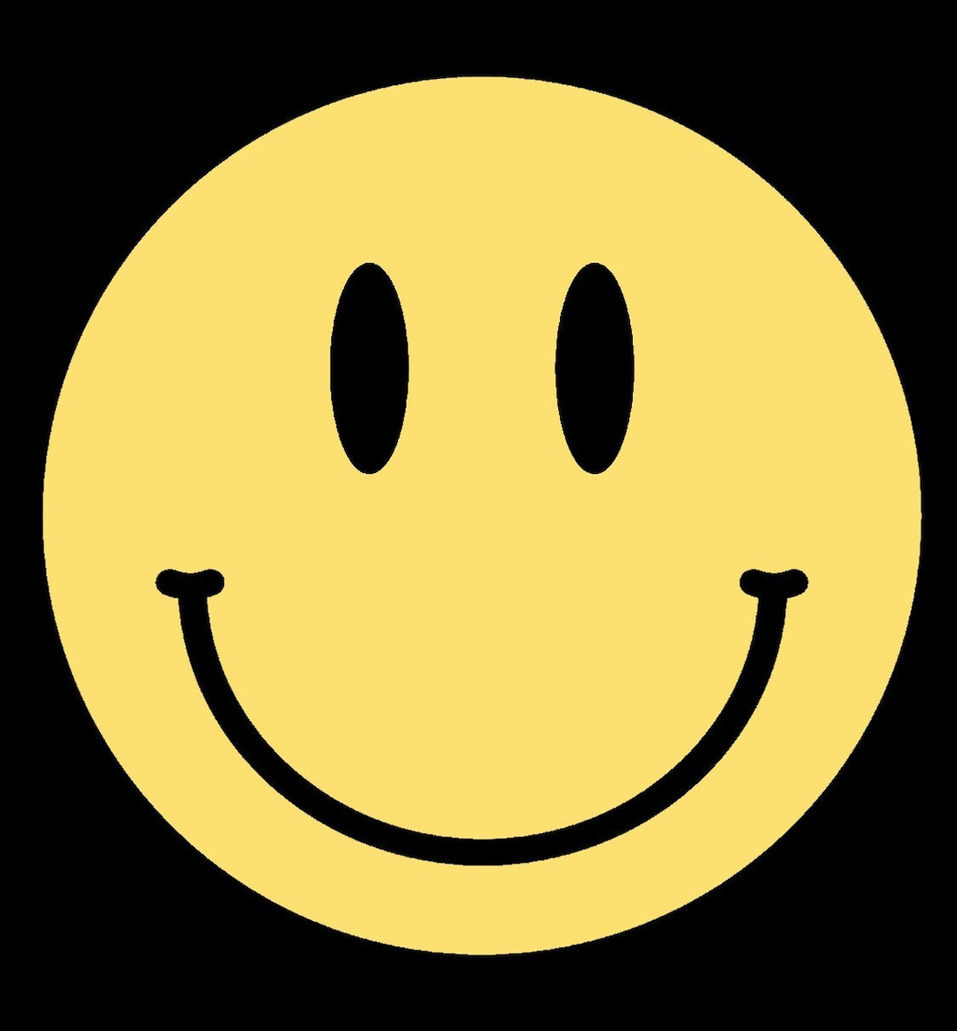 SMILEY Face Sublimation PNG Happy Face Clipart Happy Face Sublimation ...