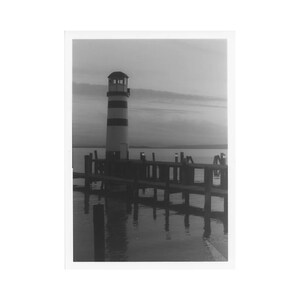 Black and White Gelatine Silver Print on RC Paper Glossy //Austria Neusiedlersee // Analog Photography