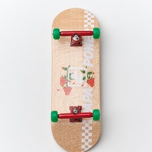Professional Wooden Fingerboard Custom PapaPower Transparent 34mm