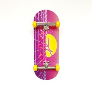 Professional Wooden Fingerboard Custom Sunset 32mm