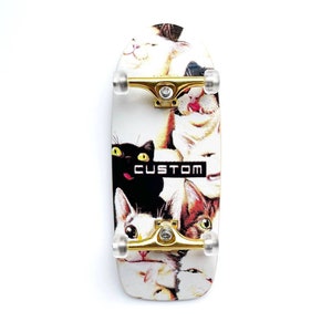 Custom Fingerboard Old school 38mm cats