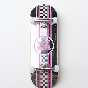 Professional Wooden Fingerboard Custom PapaPower Silver Foil 34mm