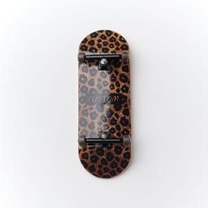 Professional Wooden Fingerboard Custom LEO natural 34mm