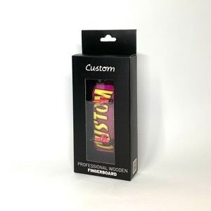 Professional Wooden Fingerboard Custom Logo 32mm