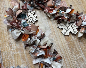 Fall Rag Garland