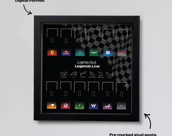 レゴ 71049 F1 コレクタブル レースカー 12モデル用ディスプレイ