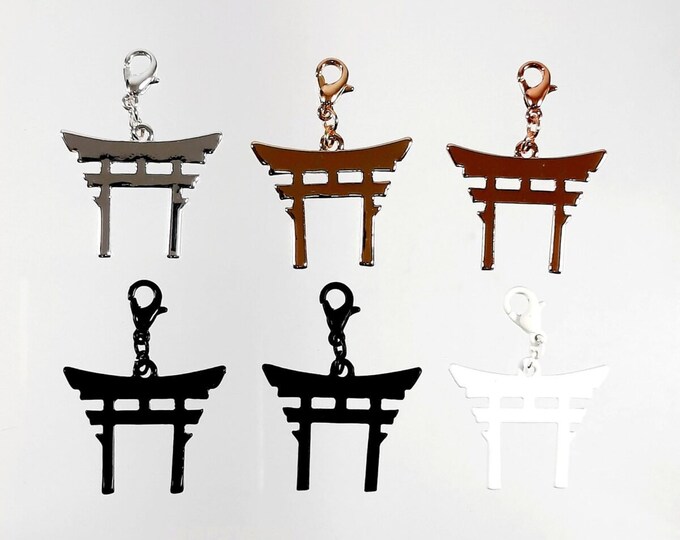 Shinto (Torii) [Nr14] {PERSONA Collection} DIY Charm - Gender-Neutral Fashion Jewelry - DIY (Do It Yourself) Charms (religious/symbolic)