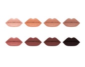 Best Of Nudes Borgman Solid Matte Liquid Lipstick 8 colors