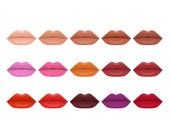 Fashionista Borgman Solid Creamy Matte Liquid Lipstick 15 colors